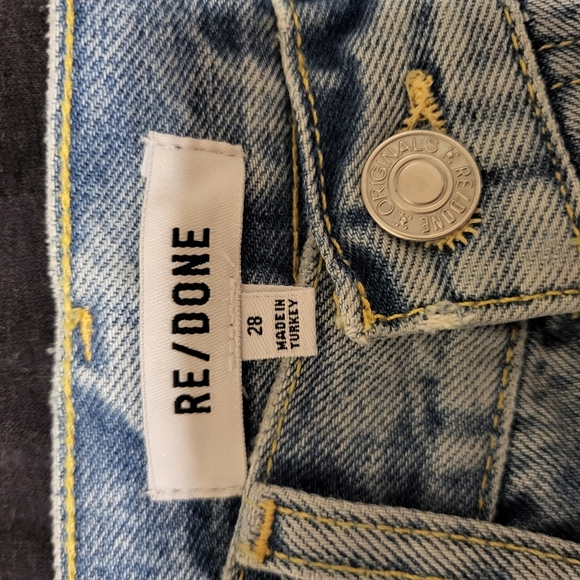 RE/DONE Midi Denim Skirt - Picture 2 of 8